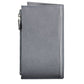 Blue Leather Men Wallet