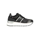 Black Polyester Sneaker