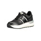 Black Polyester Sneaker