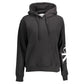 Black Cotton Women Sweatshirt