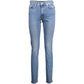 Blue Cotton Jeans & Pant