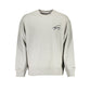 Gray Cotton Men Sweater