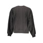 Black Cotton Men Sweater