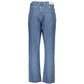Blue Cotton Women Jeans