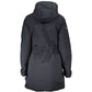 Black Polyester Women Jacket