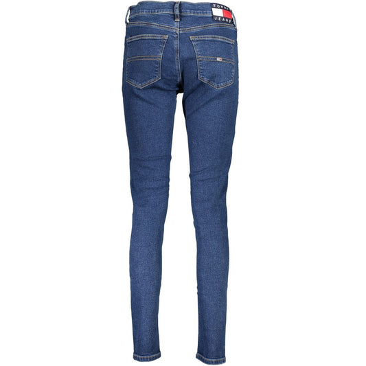 Blue Cotton Jeans & Pant