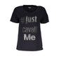 Black Polyester Tops & T-Shirt