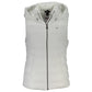 White Polyester Women Jacket