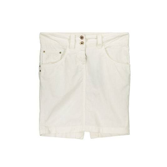 White Cotton Skirt