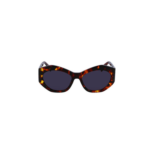Brown Haircalf Women Sunglass