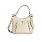 Beige Polyethylene Handbag