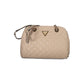Beige Polyethylene Handbag