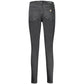 Black Cotton Jeans & Pant