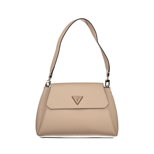 Pink Polyethylene Women Handbag