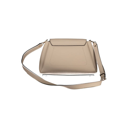 Pink Polyethylene Women Handbag