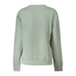 Green Cotton Women Sweater