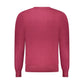 Red Viscose Men Sweater