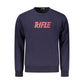 Blue Cotton Men Sweater