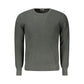 Green Viscose Men Sweater