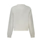 White Cotton Women Sweater