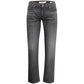 Black Cotton Men Jeans