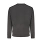 Black Cotton Men Sweater