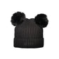 Black Polyester Women Hat