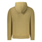 Green Cotton Men Sweater