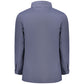 Blue Polyamide Men Jacket