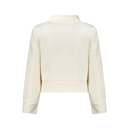 White Polyester Sweater