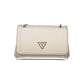Beige Polyethylene Women Handbag
