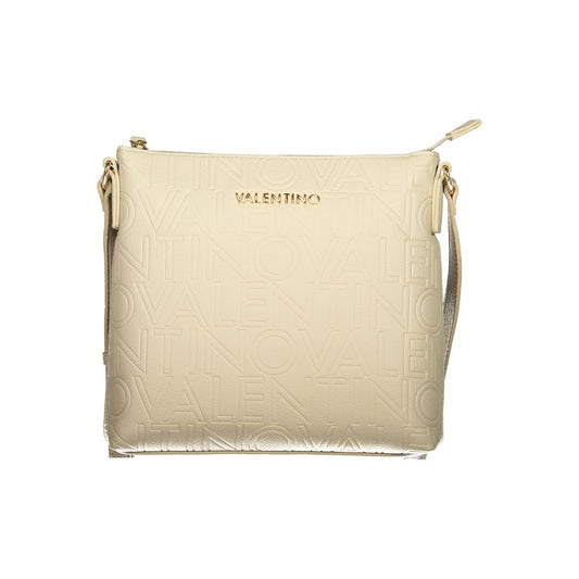 Beige Polyethylene Handbag