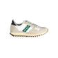 White Polyester Sneaker