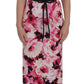 Floral Elegance Sheath Long Dress