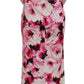 Floral Elegance Sheath Long Dress