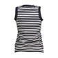 Blue Cotton Women Top