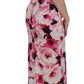 Floral Elegance Sheath Long Dress