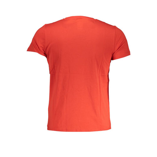 Pink Cotton Men T-Shirt