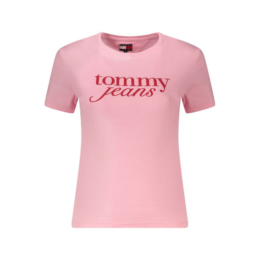 Pink Cotton Tops & T-Shirt
