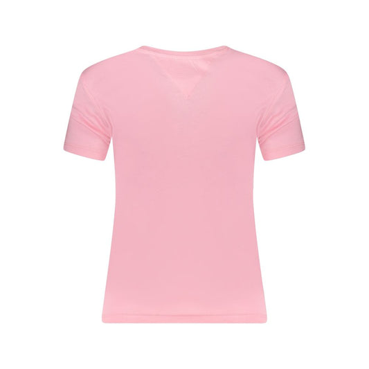 Pink Cotton Tops & T-Shirt