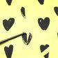 Yellow Cotton Sleeveless DG Heart T-shirt