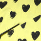 Yellow Cotton Sleeveless DG Heart T-shirt