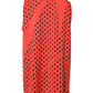 Red Cotton Sleeveless DG Heart Logo T-shirt