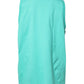 Green Sleeveless Logo Round Neck T-shirt