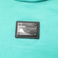 Green Sleeveless Logo Round Neck T-shirt