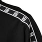 Black Cotton DG Print Turtleneck T-shirt