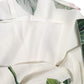 White Floral One Shoulder Sheath Midi Dress