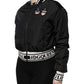 Black Nylon #DGFamily Full Zip Bomber Jacket