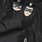 Black Nylon #DGFamily Full Zip Bomber Jacket