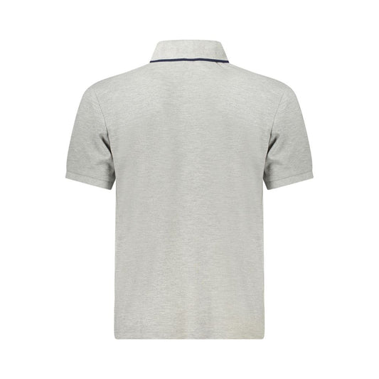 Brown Cotton Men Polo Shirt